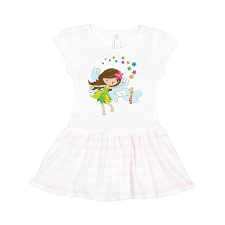 

Inktastic Fairy Sparkles Gift Toddler Girl Dress