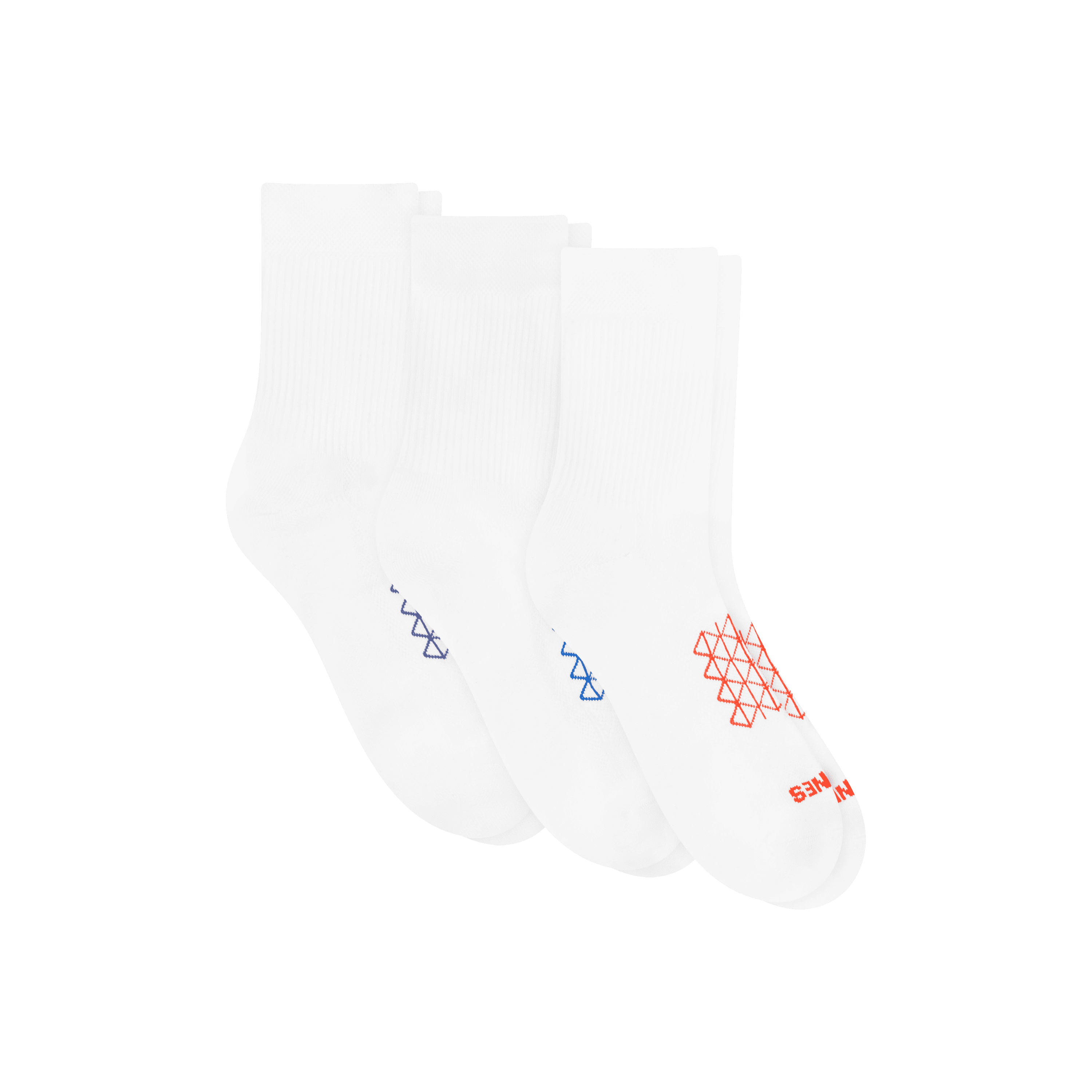 Hanes Mens Absolute Run Comfort Cushioned Crew Socks, 3-Pairs