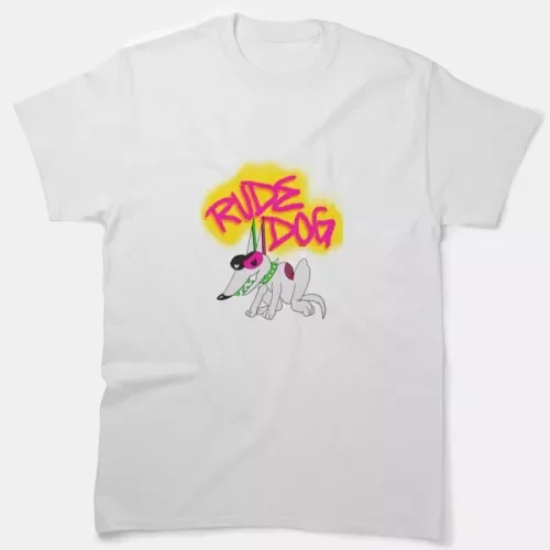 Rude dog Classic T-Shirt, Best Gift | eBay