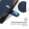 thumbnail image 3 of Business Flip Mobile Phone Case For TCL 505 502 501 50 SE XL 4G 50 5G Leather Full Protection Cover Coin purses Phone Bag Funda Black TCL 502, 3 of 6