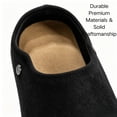thumbnail image 5 of CHICVOMEY Men's Comfortable Cork Footbed Clogs Lightweight Suede Slip-On Mules Non-Slip Casual Breathable House Shoes for Daily Walking Indoor & Outdoor Wear, 5 of 8