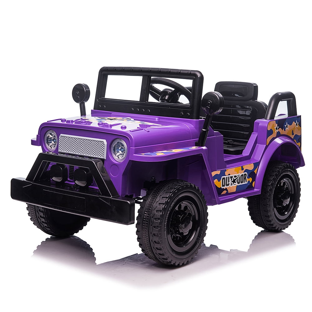 Kepooman 6V Kids Ride-on Electric Cars, Realistic Off-Road UTV, Truck for Children, Purple Kepooman 6V Kids Ride-on Electric Cars, Realistic Off-Road UTV, Truck for Children, Purple