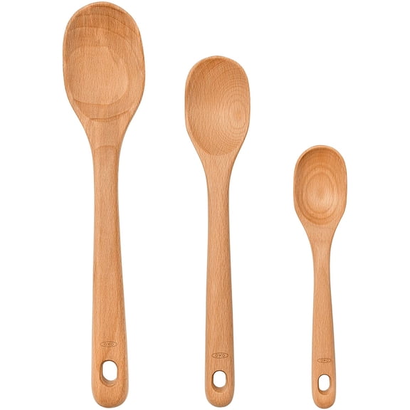 Good Grips 3-Piece Wooden Spoon Set