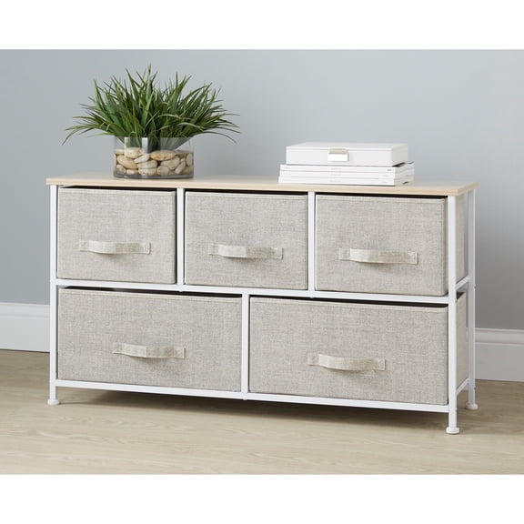 BrylaneHome 5-Drawer Eve Storage Dresser