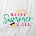 thumbnail image 2 of Happy Summer T-Shirt | Cool Summertime White Tee Gift, 2 of 5