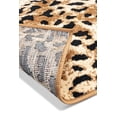 thumbnail image 5 of Furnish My Place Indoor Leopard Print Rug with Jute Backing - 2 ft. x 4 ft., Beige, Contemporary, Area Rug for Living Room, Bedroom, Hallway, 5 of 9