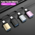 4 Sets Type C to Micro usb cable Type C To USB 3.0 OTG Adapter Charging