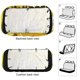 thumbnail image 3 of Santos de Oro-theme Car Rear Seat Covers Back Elastic Flexible Car Seat Covers Decorative Fits Most Cars 120x59x76cm, 3 of 6