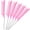 Pink, variant on 6 Pieces Comb Braiding Comb for Parting, Carbon Fiber Combs Anti-Static Heat Resistant Tail Comb Styling Comb with Stainless Steel Handle for Hair Salon Home Supplies