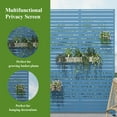 thumbnail image 4 of MAYEERTY 72X47 Privacy Screen Fence, Heavy Duty Fence Privacy Screen Outdoor， Night Blue Galvanized Sheet6-Piece Set, 4 of 5