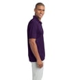 thumbnail image 3 of Port Authority Men’S Tall Silk Touch Performance Polo. Tlk540., 3 of 5