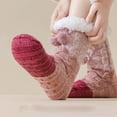 thumbnail image 2 of Jamicy Women Slipper Fuzzy Socks, Non Slip Winter Warm Fluffy Fleece Lined Cozy Soft Thick Comfy Thermal Christmas Sock, 2 of 4