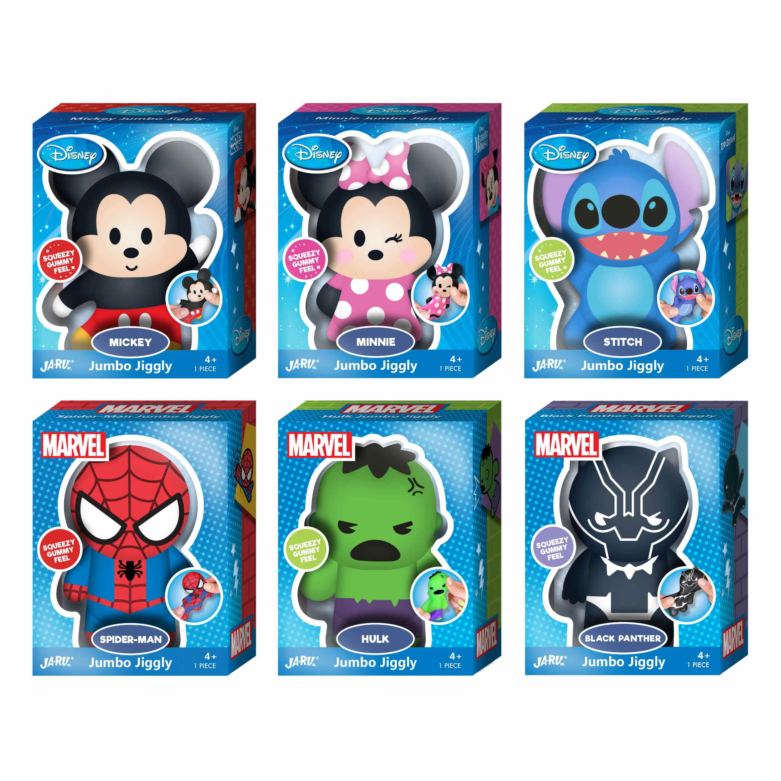 Ja-Ru Disney Mickey Mouse Jumbo Jiggly Characters Novelty Toy