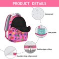 thumbnail image 4 of Elephant Print School Backpack - Durable Waterproof Bookbag for Students, Ergonomic Laptop Backpack for College, Cute Gift for Teens, 4 of 6