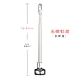 thumbnail image 1 of icolorfuled Car Bumper Corner Antenna Pole Adjust Driving Parking Marker Protector for Green Hand in Driving Fit Universal Car Silver 16CM, 1 of 6