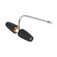 thumbnail image 2 of Accesorio limpiador de canalones con boquilla giratoria de 360 degree y conector de 1/4 de pulgada para limpieza con hidrolavadora de acero inoxidable de, 2 of 8