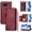 YB04, variant on Zipper Wallet Phone Case for Google PIXEL 10a,PU Leather Flip Cover with 7 Card Slots,Magnetic Closure, Kickstand, Wrist Strap, Compatible Shockproof Case.C06