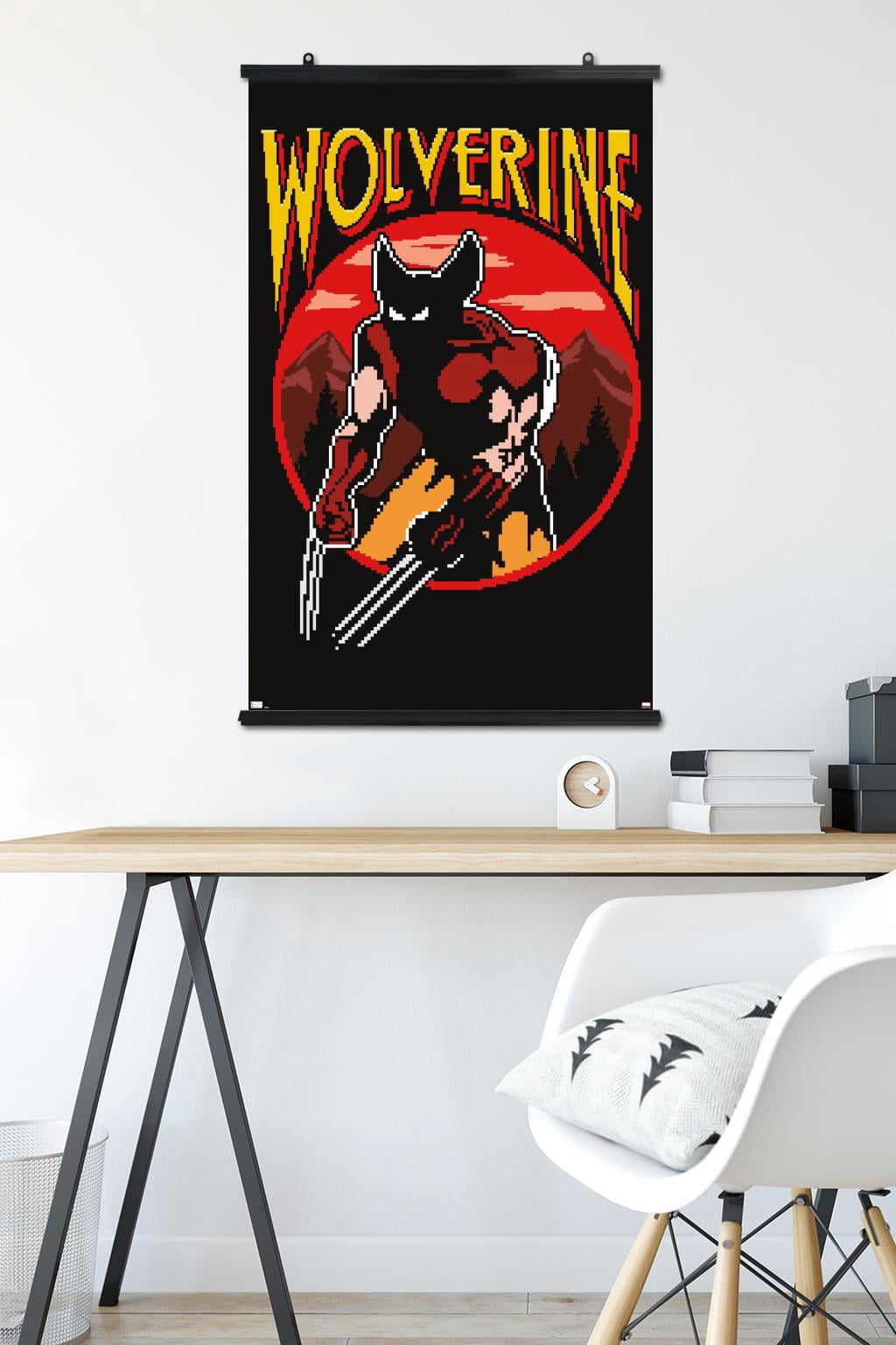 Marvel Comics - Wolverine - Retro Gaming Wall Poster, 22.375" x 34"