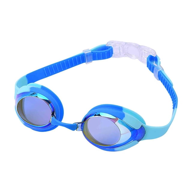 SUTENGDA Kids Swim Goggles - Leakproof Design for Comfortable Underwater Vision - Adjustable Strap Fun Colors Perfect for Boys & Girls Swimming Lessons & Beach Fun