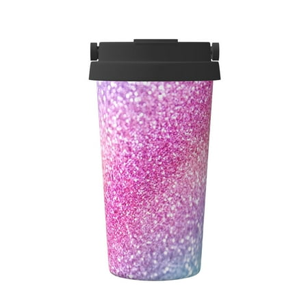 

Vsdgher Fun Rainbow Coffee Mug Pobtable To Stainless Steel Coffee Tumbler Coffee Cups with Lids Thermos for Hot and Cold Drink