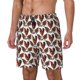 thumbnail image 1 of Balery A Rooster With Chickens Bañador para hombre, shorts de playa de secado rápido con entrepierna y forro de compresión-Large, 1 of 6