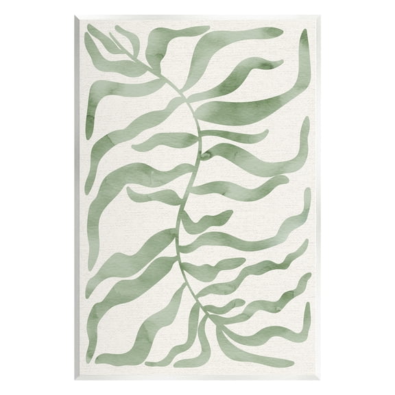 Stupell Industries Boho Plant Leaves Botanical & Floral Painting Unframed Art Print Wall Art, 10 x 15