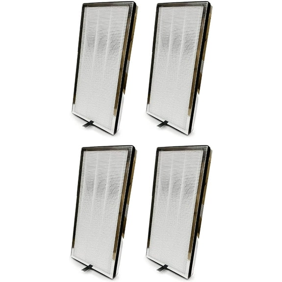 Nispira True HEPA Filter Replacement For MA-40 MA-40W MA-40B MA-40 V2.0 Air Purifier, 4 Packs
