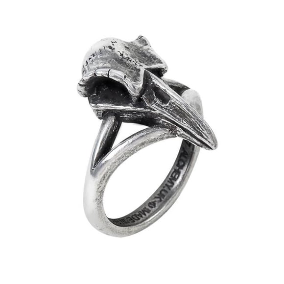 Alchemy Gothic R220T Rabeschadel Kleiner Ring Size T-9.5