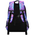 thumbnail image 3 of FORMRS Kids School Backpack Elementary Student Unisex Travel Bookbag with Reflective Stripes, Purple Starfish Pattern, 3 of 7