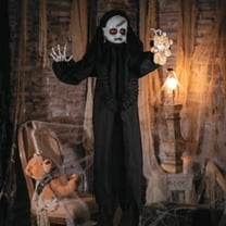 31 1/2" Light-Up Hanging Sonic Girl Halloween Decoration - Black