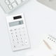 thumbnail image 3 of Calculadora blancaCalculadora portátil solar Calculadora portátil simple Calculadora para estudiantes Diseño exquisito Jadeshay A, 3 of 6