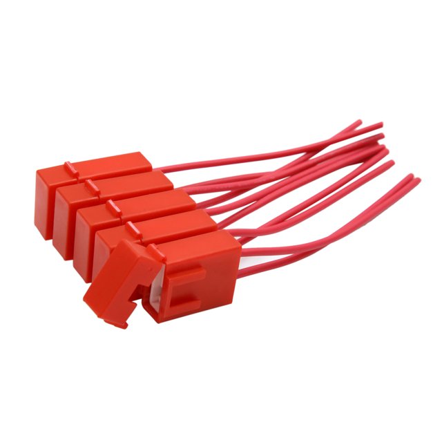 Unique Bargains 5pcs Universal DC 12V Wires Waterproof Auto Car Standard Fuse Holder Connector Case