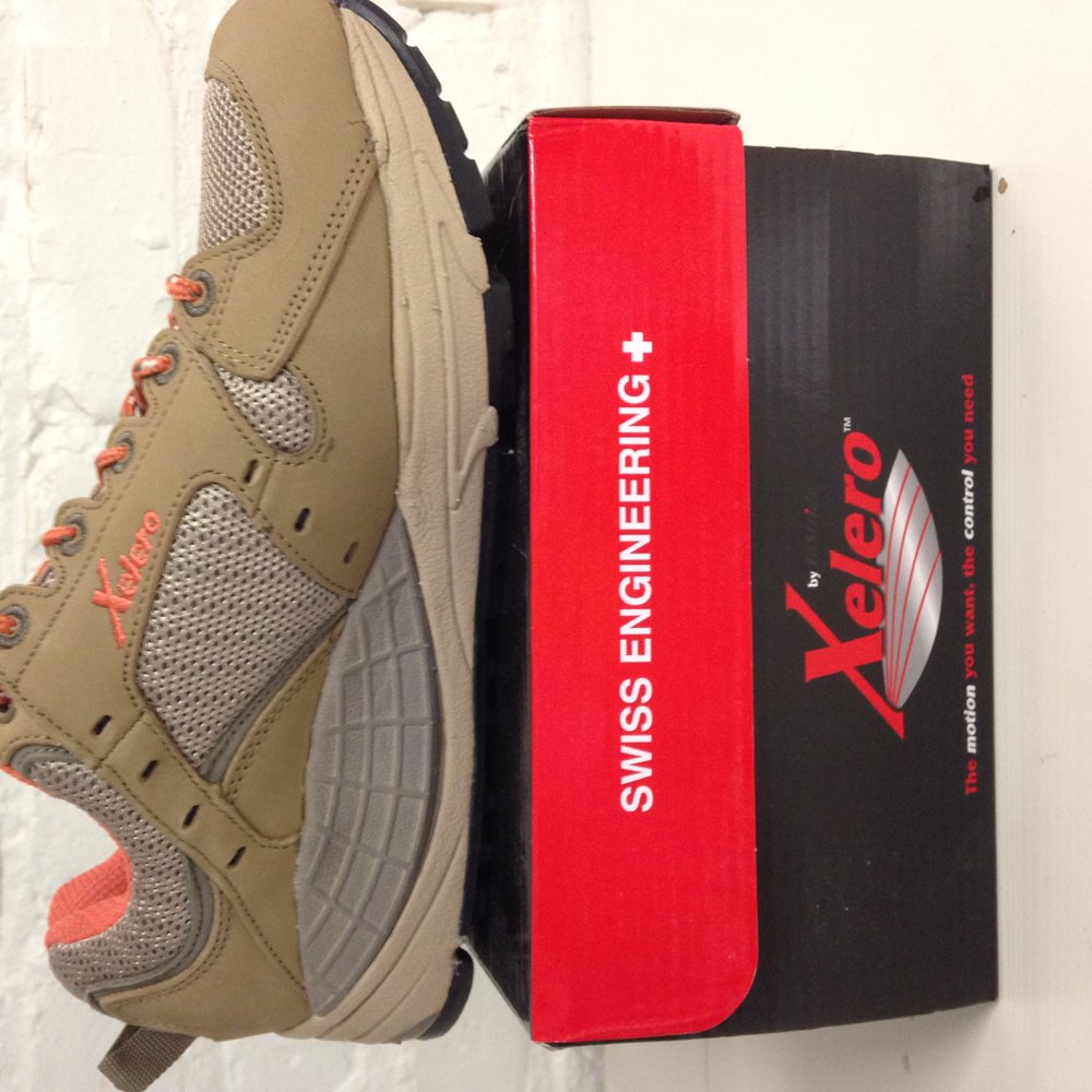 Xelero Xelero Women's Hyperion Walking Shoes Sand/Coral NIB Walmart