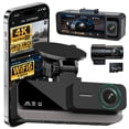 thumbnail image 1 of Dash Cam Nymzview 4K+2.5K+2.5K, 3 canales WiFi 6 con visión nocturna, 1 of 9