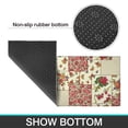thumbnail image 6 of Pioneer Flower Floral Print Pattern Kitchen Rugs Sets Of 2,Anti Fatigue Kitchen Mat Rugs Non Slip Washable,Decorative Kitchen Floor Mats for Kitchen,Sink,Laundry,17"x30"+17"x47", 6 of 7