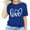 Blue, variant on Tbopshirt Valentine's Day T-Shirts for Women Tees,Plus Size Womens Tops,Women Valentines Day Short Sleeve Heart Printed T-Shirt Novelty Graphic S-XXXL