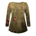 thumbnail image 6 of Dyegold Plus Size Tops For Women Long Sleeve Teen Girls Tops Women Womens Plus Tops Y2K Clothes Plus Size ​Dressy Casual Tops ​Womens Plus Blouses ​Your Orders, 6 of 6
