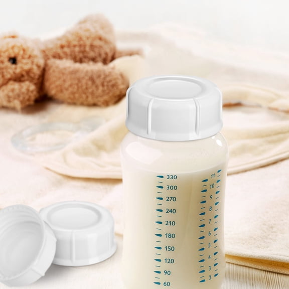 Baluue Reusable Milk Bottle Cap Milk Bottle Caps White 6Pcs