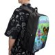 thumbnail image 5 of El Caballero Más Valiente-theme Backpack, Campus style schoolbag Bookbag with Adjustable Shoulder Straps And Large Zip Compartment, Unisex Travel Bags., 5 of 6