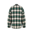 thumbnail image 5 of Women Long Sleeve Shirt Plaid Lapel Botton Down Boyfrind Blouse For Spring Fall Plus Size Streetwear, 5 of 6