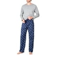 thumbnail image 4 of SLEEPHERO Men's Sleep Long Sleeve Pajama Pant Set, 4 of 5