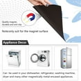 thumbnail image 4 of Yayeee Magnetic Dishwasher Cover for The Front Decoration Home Kitchen Machine Sticker Protector, Blue Butterfly, 4 of 6