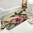 thumbnail image 5 of Hummingbird Bath Rug for Bathroom, Boho Decor, Rustic Farmhouse Bath Mat, Bath Mat Soft Non Slip Bath Rugs Indoor Doormat 20"x32", 5 of 7