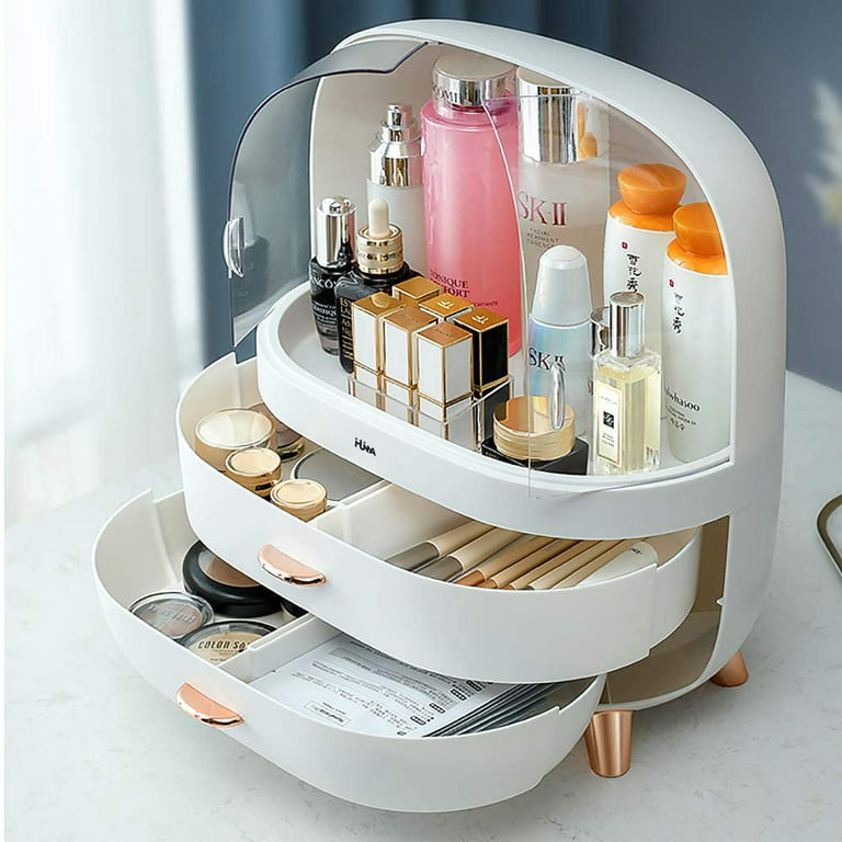 Large Powder Makeup Boxs Gift Women Acrylic Design Bathroom Organizer  Storage Makeup Box Hard Porta Maquiagem Room Organizer - AliExpress