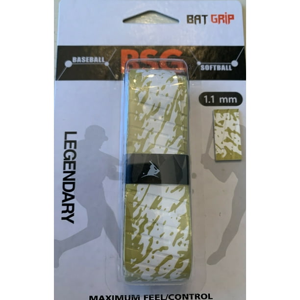 Gold Camo 1.1mm Bat Grip Tape Softball and Baseball Bat Grip Tape