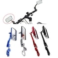 thumbnail image 2 of HLONK Cycling Bike Bicycle Classic Rear View Mirror Handlebar Flexible Safety Rearview, 2 of 12