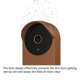 thumbnail image 5 of Funda protectora impermeable para Google Nest Doorbell con cable de 2.ª generación marrón, 5 of 8