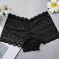thumbnail image 2 of Women Boxer Briefs Anti-Lighting Full Lace Safety Pants, 2 of 2