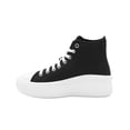 thumbnail image 2 of Tenis Para Mujer Pirma® Plataforma Chunky Lona Color Negro negro 24, 2 of 6