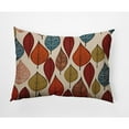 thumbnail image 5 of 20" x 14" Simply Daisy Autumn Leaves Fall Polyester Indoor/Outdoor Pillow, Muted Gold Qty 1, 5 of 5